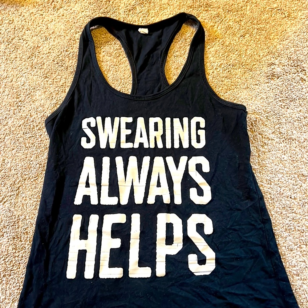 Yoga/workout racer back tank